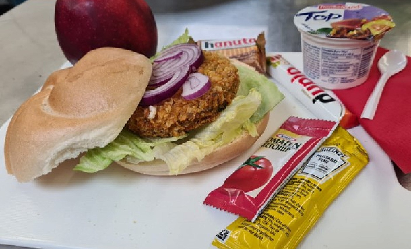 Veganer Schnitzelwecken / DRK Hechingen