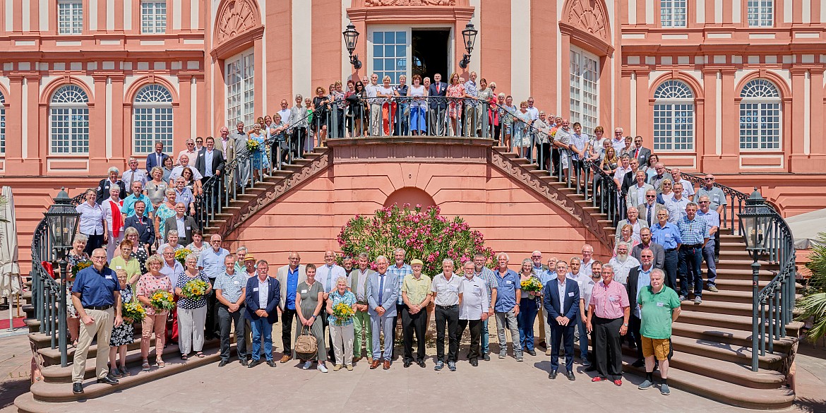 Gruppenbild Spenderehrung  Wiesbaden 2023