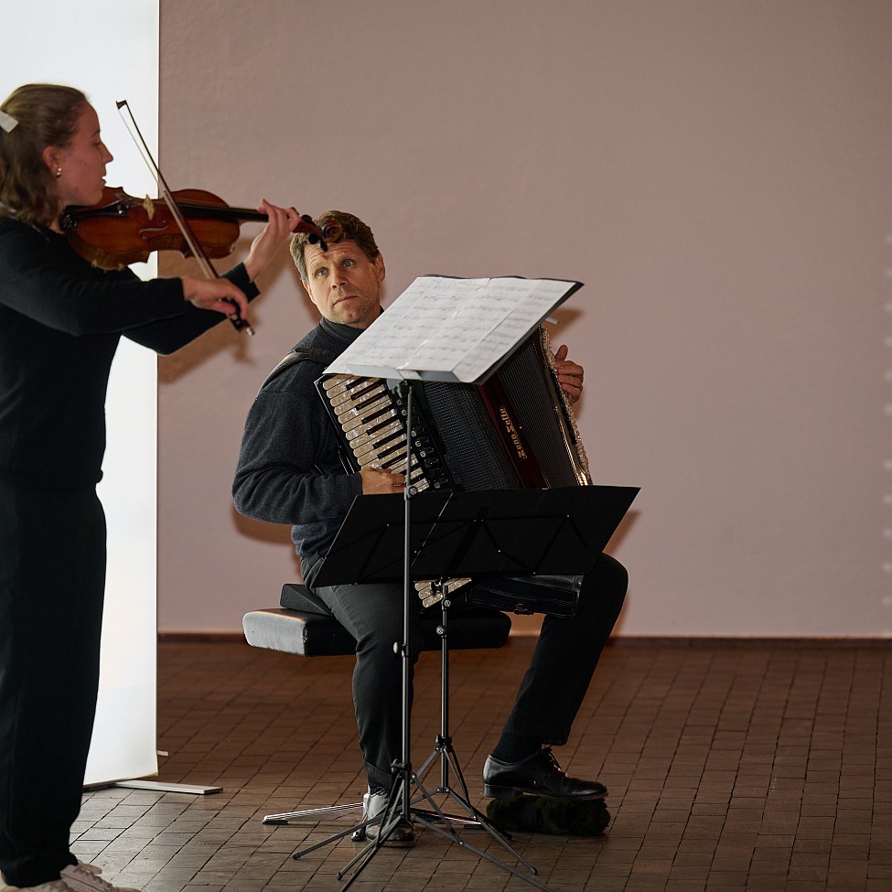 musikalische Vater-Tochter Einlage